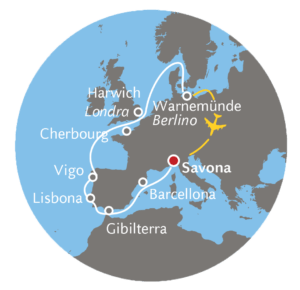 itinerario tango sul mare